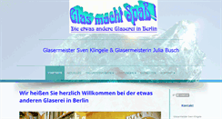 Desktop Screenshot of glasmachtspass.de